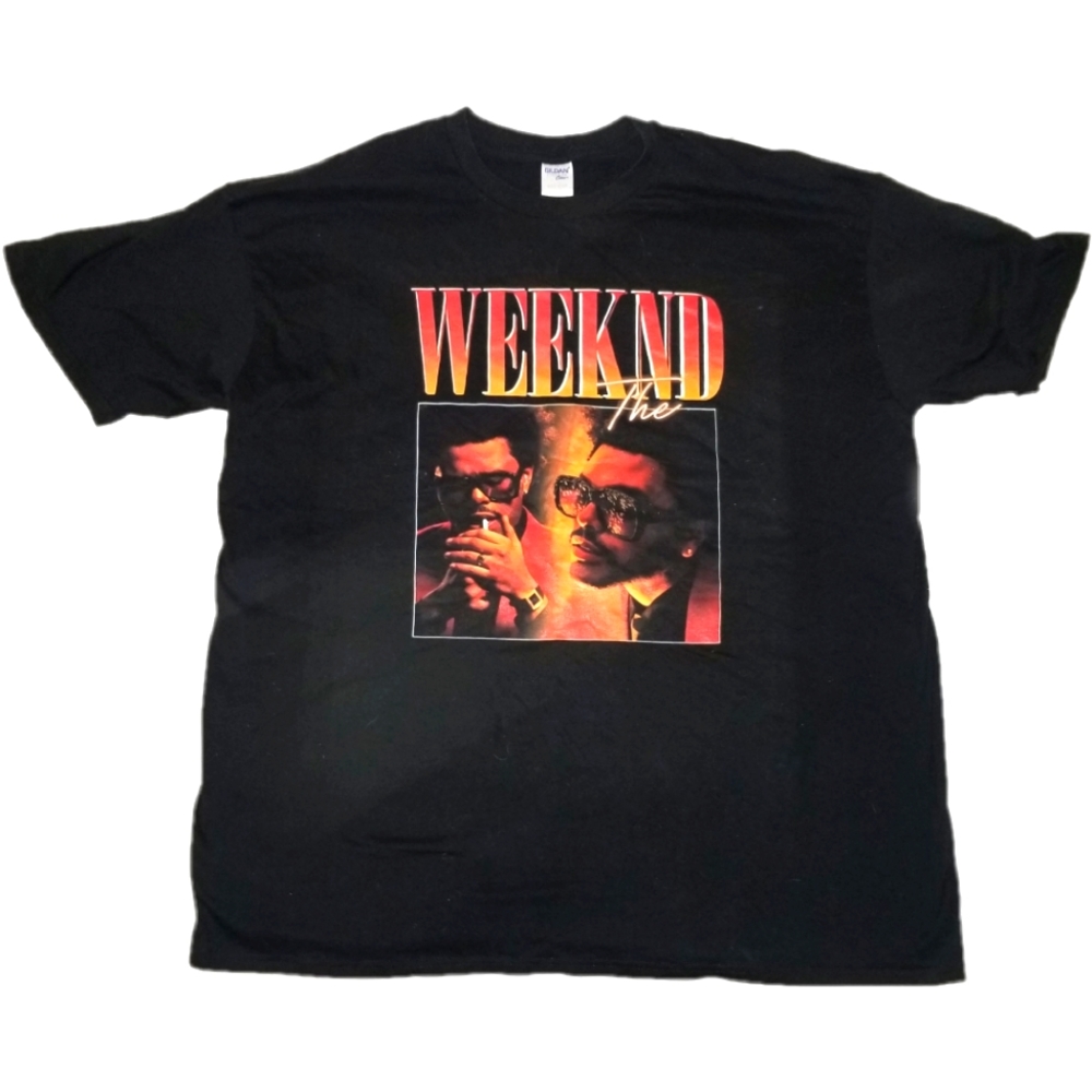 The Weeknd Vintage Style Black Graphic Tee
